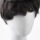thumbnail image 5 of Pelucas con flequillo para mujer, pelucas onduladas sueltas, pelucas de cosplay, cabello natural corto, peluca atractiva negra oscura mixta, peluca corta para hombre, 5 of 5
