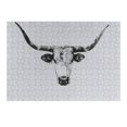 thumbnail image 6 of JEUXUS Long Horn Cow Wooden Jigsaw Puzzle Impossible Wooden Puzzles Gift for Family Friends 300 PCS, 6 of 6