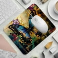 thumbnail image 2 of PhooArto Comfortable Mouse Pad Vintage Art Butterfly Desktop Mousepad , 21 x 25 cm Mouse Mat, Non-Slip Rubber Base, Improves Speed and Precision, 2 of 7