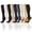 Balck White Beige Navy Gray Brown, variant on 9 Pairs Copper Compression Socks for Women & Men Circulation 15-20 mmhg - Better Blood Flow, Swelling, Best Support for Medical, Running, Nursing