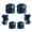 Blue, variant on BESTSKY Knee Pads for Kids,Protective Gear Set Toddler Knee Pads,Anti-Fall and Anti-Collision Kids Knee Pads and Elbow Pads Set,Blue