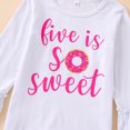 thumbnail image 4 of Okbabeha Baby Girl First Birthday Outfit Sweet One Long Sleeve Shirt Top+Long Pants+Headband Set 1st Birthday Clothes 3Pcs, 4 of 7