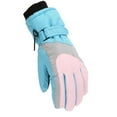 thumbnail image 5 of Penkiiy Winter Gloves Kids Toddler Girls Boys Snow Gloves Kids Ski Winter Gloves Windproof Children Warm Gloves Sky Blue Gloves, 5 of 5