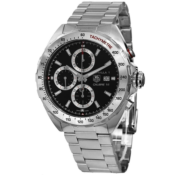 TAG Heuer - TAG Heuer Formula 1 Calibre 16 Automatic Chronograph Black ...