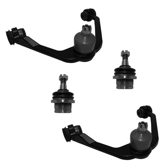 4 Pc Suspension Left Right Kit Upper Control Arms   Lower Ball Joints Fits select: 1997-2003 FORD F150, 1997-2002 FORD EXPEDITION