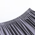 thumbnail image 5 of Yubnlvae Plus Size Paperbag Waist Shorts - Women's Summer Elastic Waist Shorts, Trendy Wide Leg Design for Curvy Figures (Grey | 5XL), 5 of 7