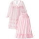 Komar Kids Little Girls' Pink Peignoir Gown Set – image 4 sur 5