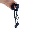thumbnail image 7 of Unique Bargains Elegant Tulip Pendant Hair Hair Ties 3Pcs Khaki Wine Red Dark Purple, 7 of 7