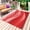 Red, variant on Turquoise Striped Outdoor Rug 5x8 Ft - Reversible Patio Rug Outdoor Camping Rugs, Modern Abstract Art Wave Moire Gradient Indoor Outdoor Area Rugs, Non-Slip Outdoor Carpet Runner for Deck/Porch
