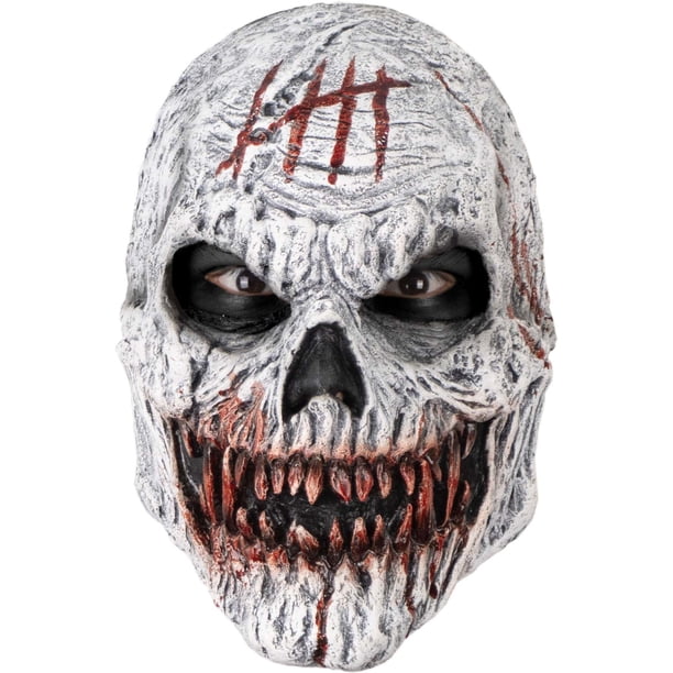 Máscara De Craneo Calavera Terrorifica Skull Fangs Gore Monster Ghoulish Productions