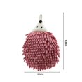 thumbnail image 2 of Tyidzon Fuzzy Ball Hand Towel 3 Pack Super Absorbent Chenille Hanging Hand Towels, Quick Drying Fluffy Puffins Fuzzy Towel Balls for Home & Kitchen, 2 of 6