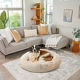 thumbnail image 2 of Best Friends by Sheri Calming Polyester Dog Bed, Brown, 2 of 6