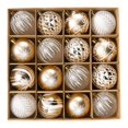 thumbnail image 2 of Juego de Adornos de Bolas Navideñas, Adornos de Bolas Navideñas Decorativas, Adornos Colgantes Decorativos para árboles de Navidad, Decoración Navideñ Champán, 2 of 6