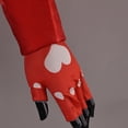 thumbnail image 5 of Red Princess Rise Red Costume for Women, Suit with Top Skirt Gloves and Belt, Halloween Cosplay Outfit for Anime Party Events, 5 of 8