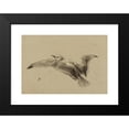 thumbnail image 2 of Félix Bracquemond 24x18 Black Modern Framed Museum Art Print Titled - Mouettes (19th Century), 2 of 5