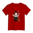 thumbnail image 3 of UYYX Girls Black Shirt Tops For Teens Girl T-Shirt - Kids Graphic Christmas Shirts Gifts Top 1-2 Years, 3 of 3