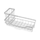 thumbnail image 1 of Organizador de fregadero Unique Bargains Acero inoxidable Soporte de esponja para fregadero Tono plateado 8,31 x 3,58 x 2,36, 1 of 7