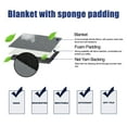 thumbnail image 4 of Funda universal Unique Bargains Conjunto Coche asiento Kit para Camión SUV Negro Gris, 4 of 8