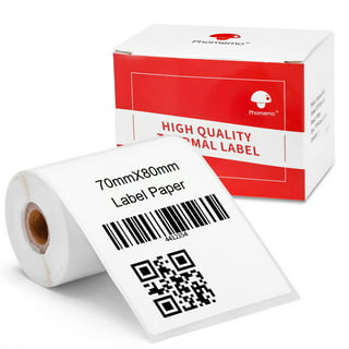 Phomemo Adhesive Sticker Labels, White/Gold Glitter/Silver Glitter