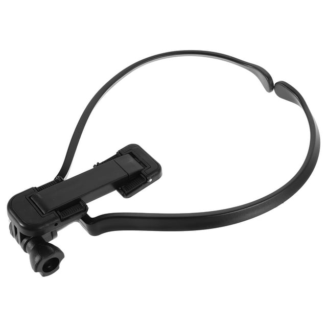 Shisuyan Hands Free Phone Holder Flexible Camera Mount Ideal for Cooking Riding and Video Recording Universal Mobile Stand Neck Mount for Phones Black
