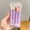Purple 2pcs, variant on Bangs curling Irons Lazy Hair Rollers Fluffy Styling Clips Air overnight Curling heatless curler DIY Hair Styling accessories