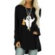 thumbnail image 1 of Camiseta de manga larga estampada Ghost para mujeres camiseta casual Tunic relajada de Halloween, 1 of 2