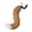 Coffee, variant on Halloween Tail Animal Themed Dress Up Accessory with Adjustable Waist Belt Strap Soft Plush Party Prop for Masquerade Carnival Halloween Party Fancy Dress