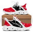 thumbnail image 1 of Zapatos casuales de malla con cordones para mujer, zapatillas de plataforma con diseño de bandera estadounidense de Jamaica para mujer, zapatos ligeros para caminar, 1 of 6