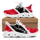 thumbnail image 1 of Zapatos casuales de malla con cordones para mujer, zapatillas de plataforma con diseño de bandera estadounidense de Jamaica para mujer, zapatos ligeros para caminar, 1 of 6