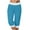 Blue-01, variant on REALiKUN Women's Capri Sweatpants Yoga Running Gym Lounge Pants Sports Loose Comfy Athletic Cropped Joggers with Pocket