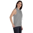 thumbnail image 5 of Inkmeso Womens Sleeveless Drawstring Hoodie Tank Top Plain Jersey Tshirt Top, 5 of 6