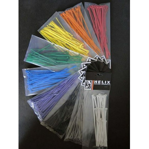 Helix Racing Products Cable Ties White