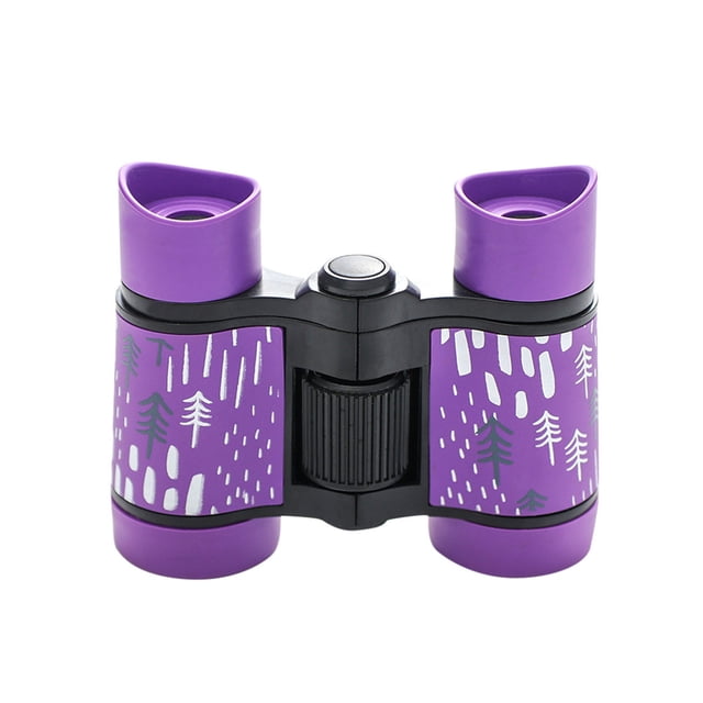 Jumelles Haute Résolution Antichoc Mini Compact Jumelles Pliantes Petit Télescopique pour Observation des Oiseaux Camping Jeu Extérieur
