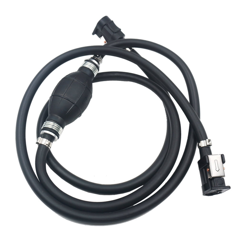 Boat 8mm 5/16 Inch Single Way Fuel Line Primer Bulb Outboard Motor Oil