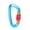 Blue, variant on M Buder 7075 Aluminum Climbing Carabiner Clip, High Strength 25kN D-Shaped Carabiner for Mountaineering, Hiking, Rock Climbing, Rappelling and Outdoor Rescue, Purple (3.9 inches / 10 cm)