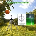thumbnail image 2 of Aspersor de impulso de trípode Aspersor de riego telescópico para jardín (H), 2 of 6