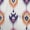 Blue, variant on oneOone Polyester Spandex Gray Fabric Asian Ikat Sewing Fabric By The Yard Printed Diy Clothing Sewing Supplies 56 Inch Wide