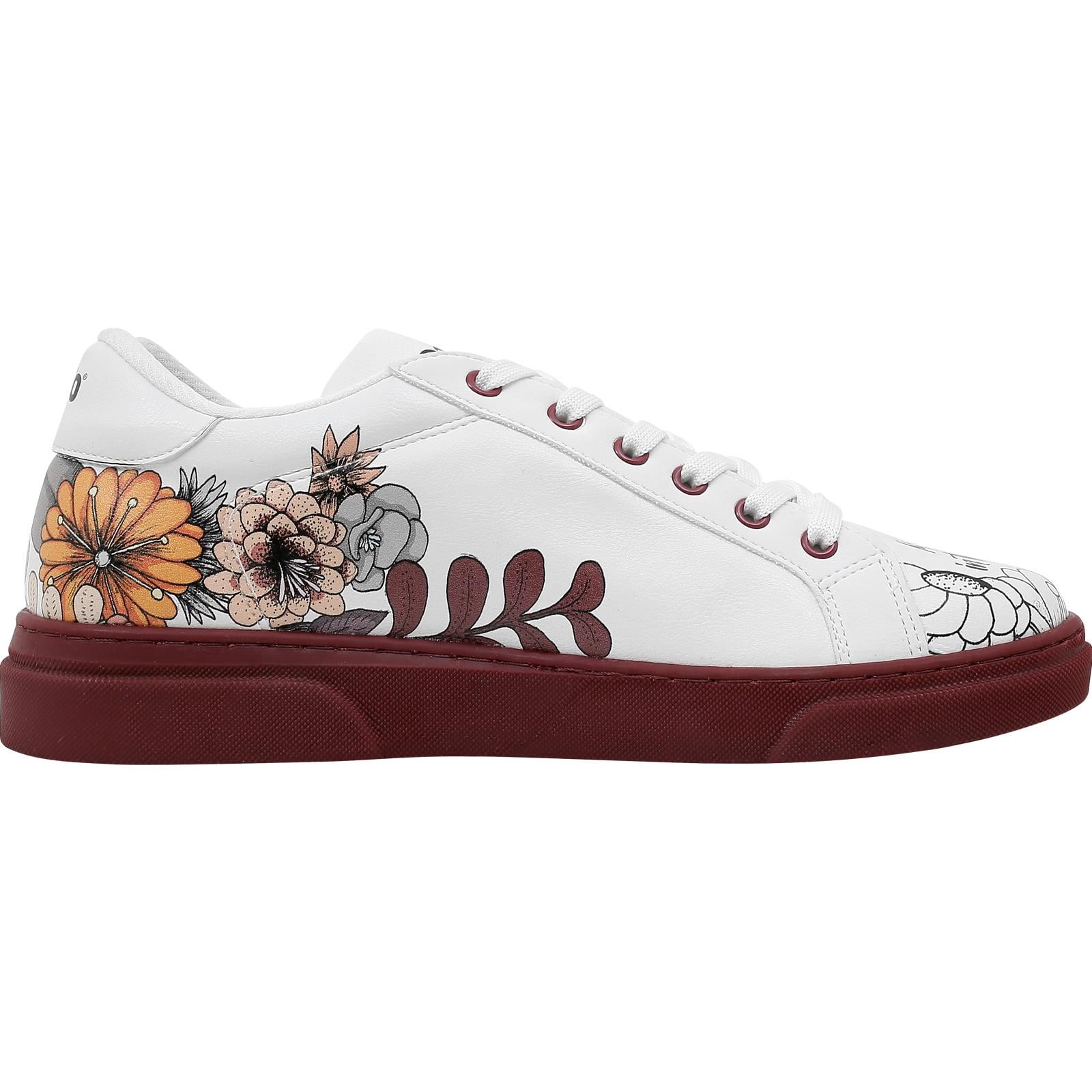 DOGO Ace Sneakers – Magic In The Air, Vegane Damen-Sneaker In Weiß