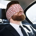 thumbnail image 5 of Yiaed Cartoon Strawberry Print Sleep Mask Blackout - Soft Eye Cover for Sleeping with Adjustable Veclro Breathable Eye Blindfold for Night Nap Travel, 5 of 7