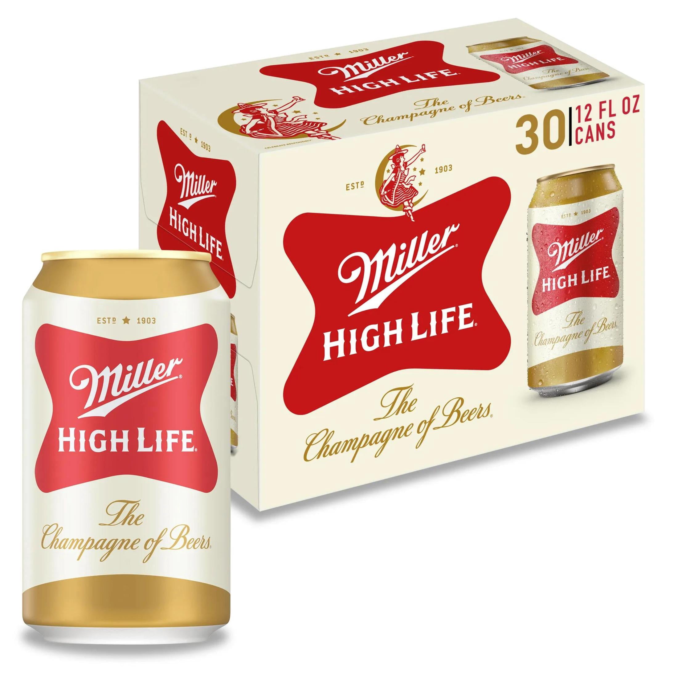 Miller Lite American Light Lager Beer, 24 Pack, 12 fl oz Aluminum