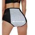 thumbnail image 2 of Sonducket Calzoncillos a prueba de fugas para mujer, ropa interior para niñas, ropa interior transpirable, amigable con la piel, cintura Type3 NO3, 2 of 6