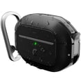 thumbnail image 1 of Keybudz Element - Funda de Carga Impermeable para Apple AirPods Pro 2, Funda Protectora de Material Reciclado, IP68, Resistente al Polvo y al Agua, Color Negro, 1 of 5