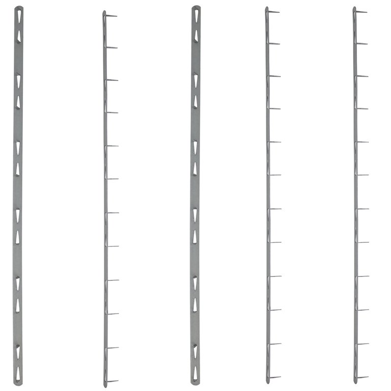  Homeware 30 Upholstery Metal Tack Strips- 20pk, Steel