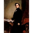 thumbnail image 2 of George Peter Alexander Healy 19x24 Gold Ornate Framed and Double Matted Museum Art Print Titled - Franklin Pierce (1858), 2 of 4