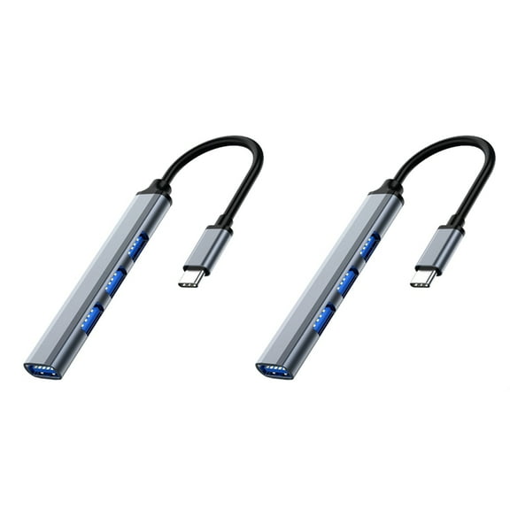 4 Ports USB Hub Splitter Multi Type C to USB 3.0 Adapter USB Adapter