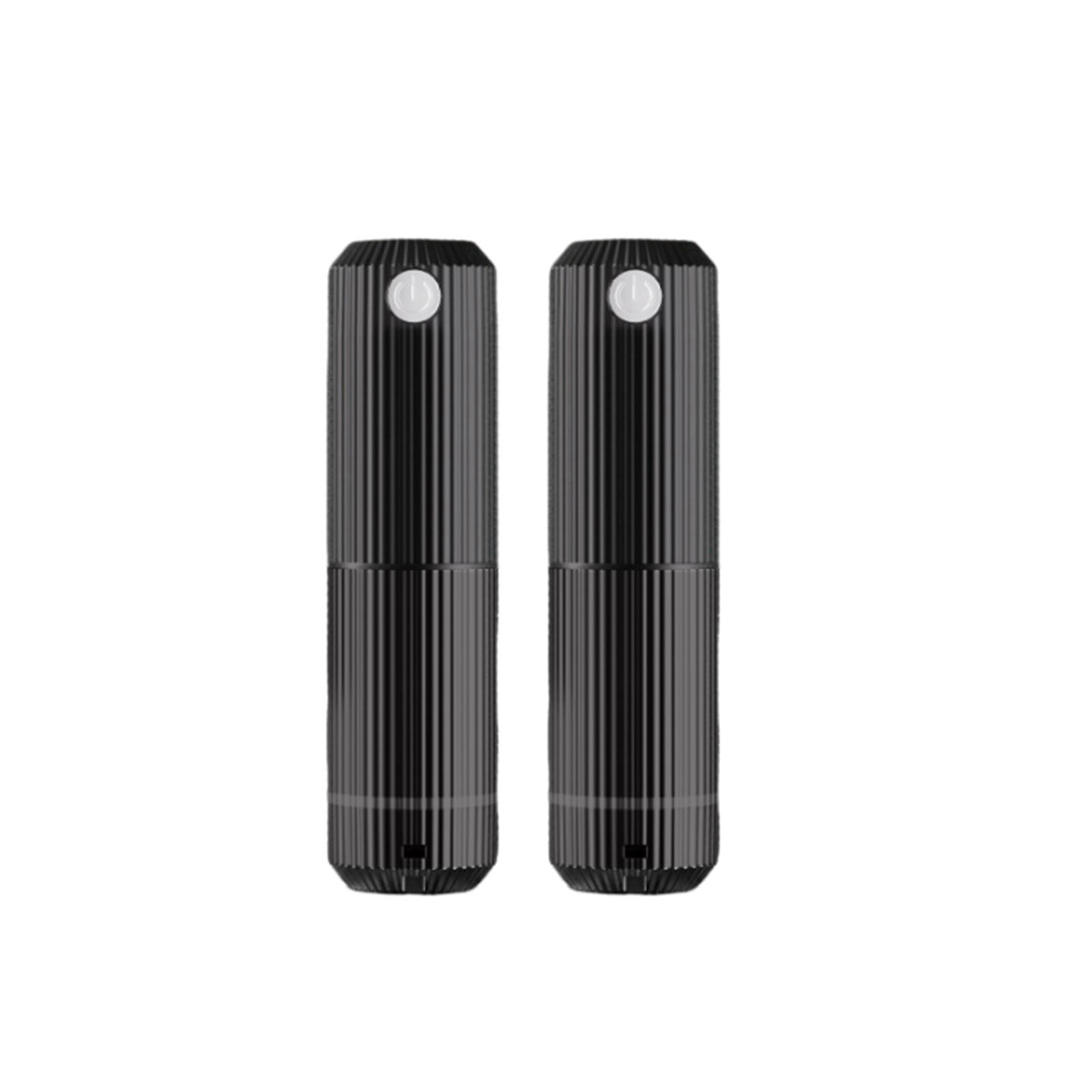 FHBVT 2-in-1 Magnetic Hand Warmer Flashlight Split Portable Design 360° Full Surround Heating 5-Speed Temperature Adjustment Digital Display Power Indicator for Winter Outdoor Hand Warming Lighting