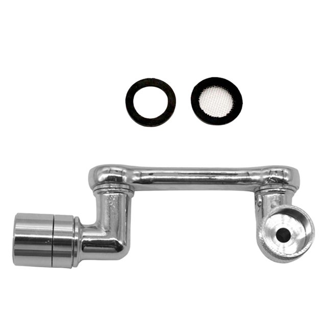 Extensor flexible Accesorio de rociador Rotación de 1080 degree Grifo de filtro de salpicaduras para lavabo de baño Fregadero Sunnimix Grifo de fregadero giratorio