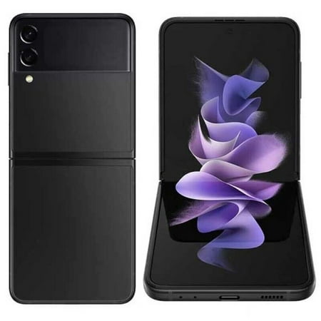 Pre-Owned Samsung Galaxy Z Flip 3 5G SM-F711U - 128GB - Black - (T-Mobile) (Refurbished: Good)
