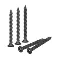 thumbnail image 1 of Uxcell Lot de 40 M3 x 30mm Vis Torx en Acier Inoxydable 304 Tête Plate pour T10 Bit, Noir, 1 of 6