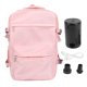 thumbnail image 2 of Paquete Trasero Con Bomba, Mochila de compresión para Vieges, Mochila de 27 Litros con sello de vacío, Paquete Trasero de Negocios, Bolsas de Puerto de Carga USB Mochila de Viaje, 2 of 7